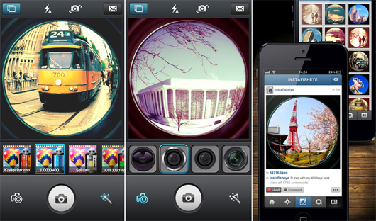 app par recortar fotos ojo pez