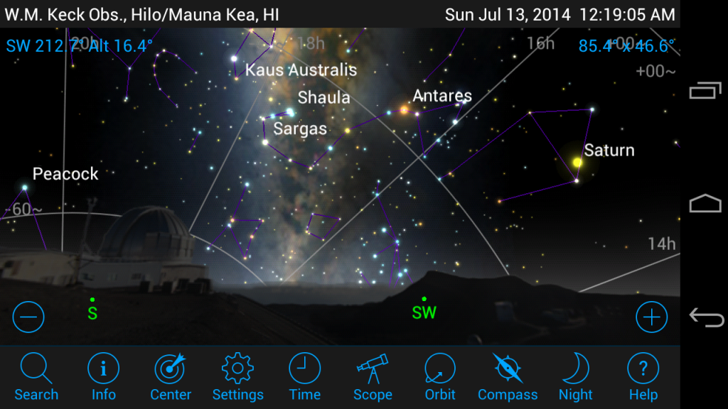 App para ver estrellas3